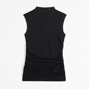 Abercrombie & Fitch Black Sleeveless maternity shirt